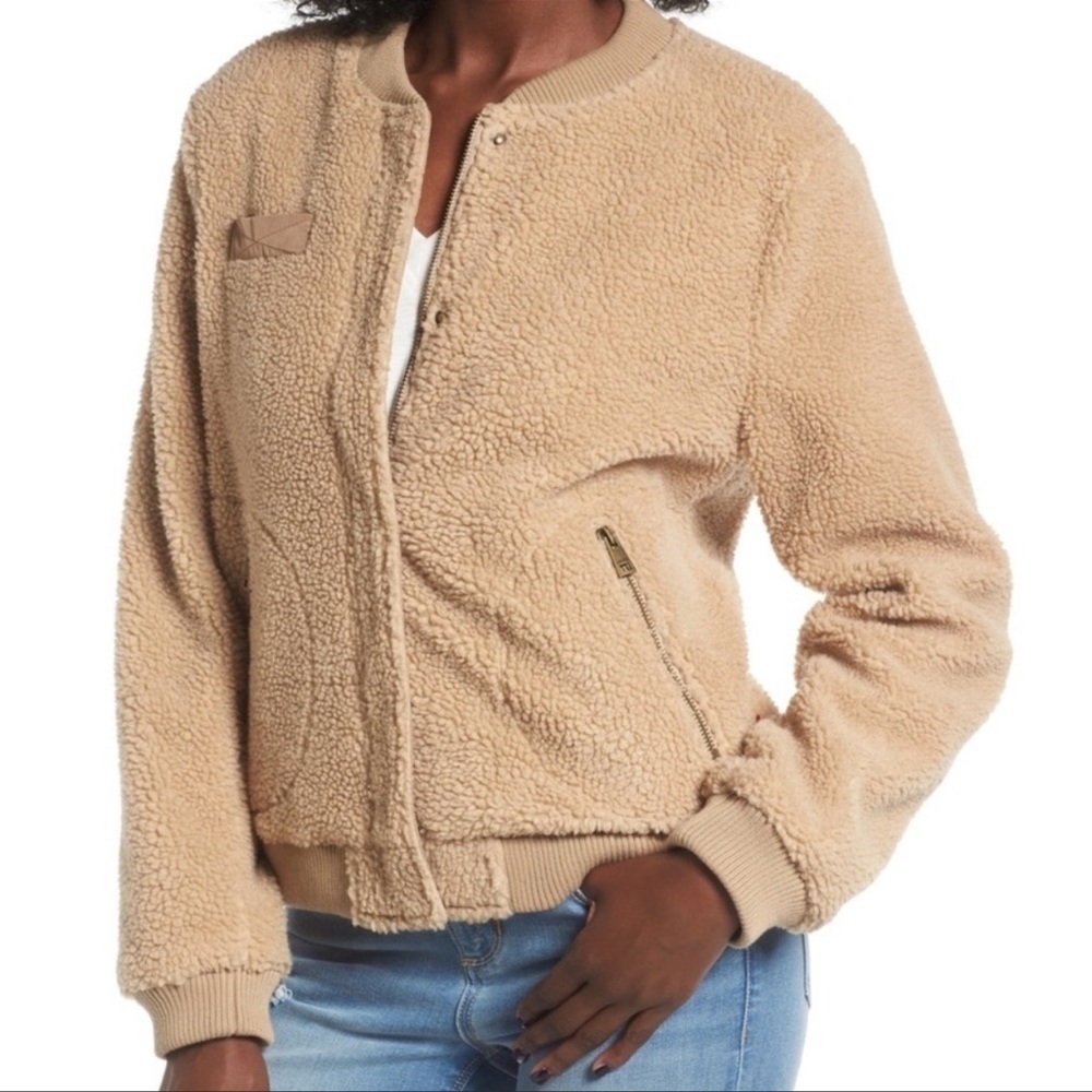 Levi’s Sherpa Fleece Teddy Jacket size Large